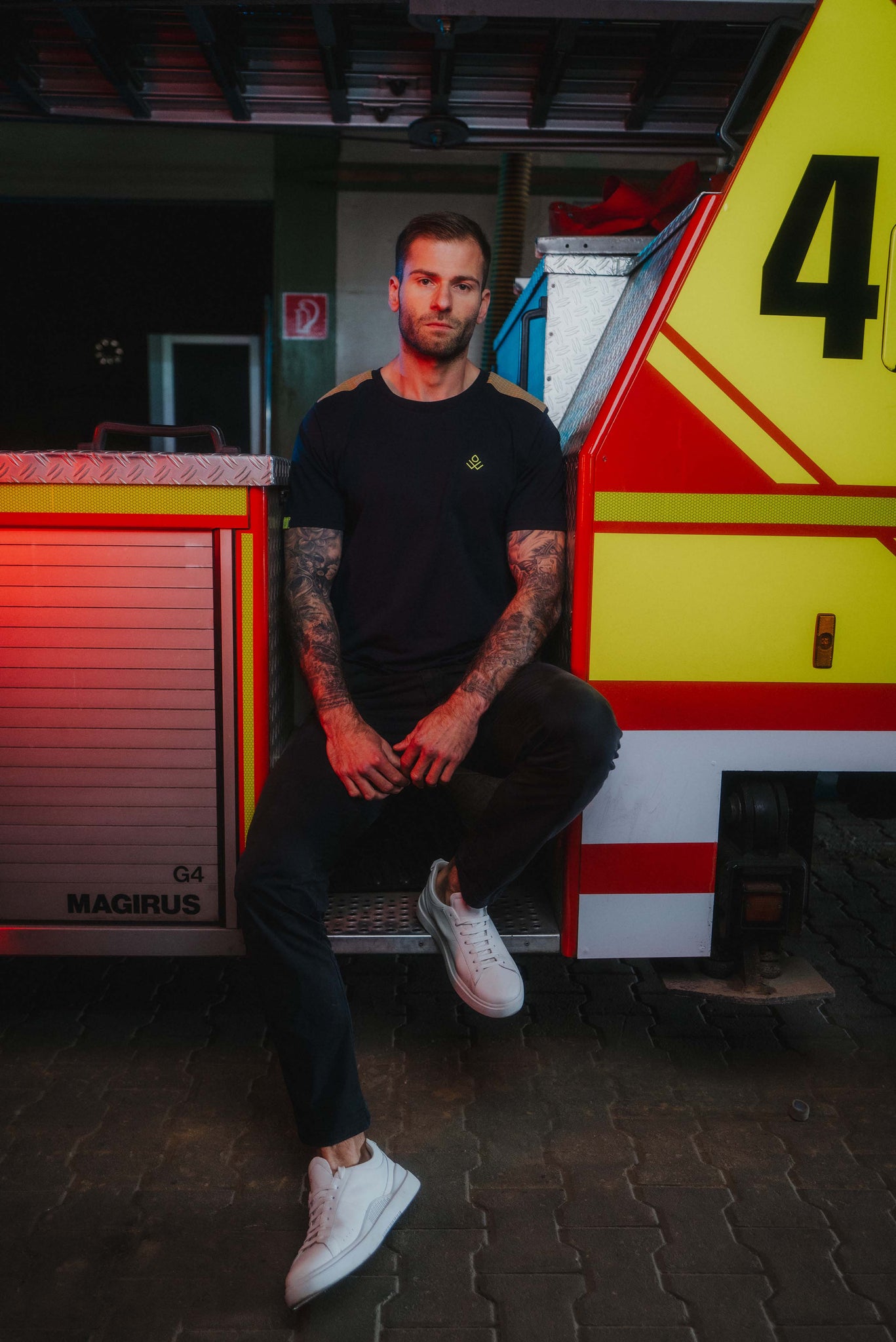 T-Shirt Feuerlöscher - Unisex