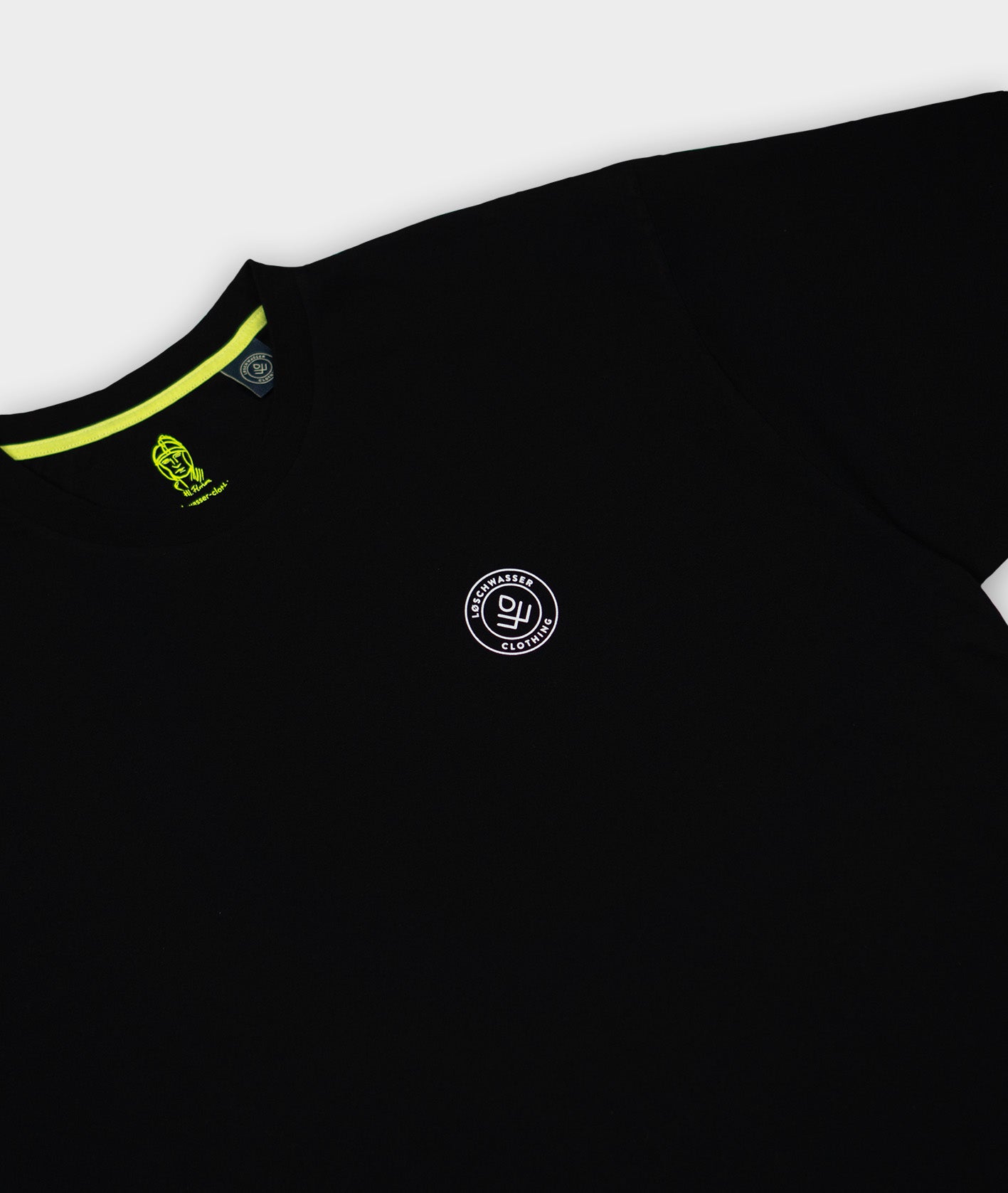 T-Shirt Gefahrendiamant - Unisex Schwarz