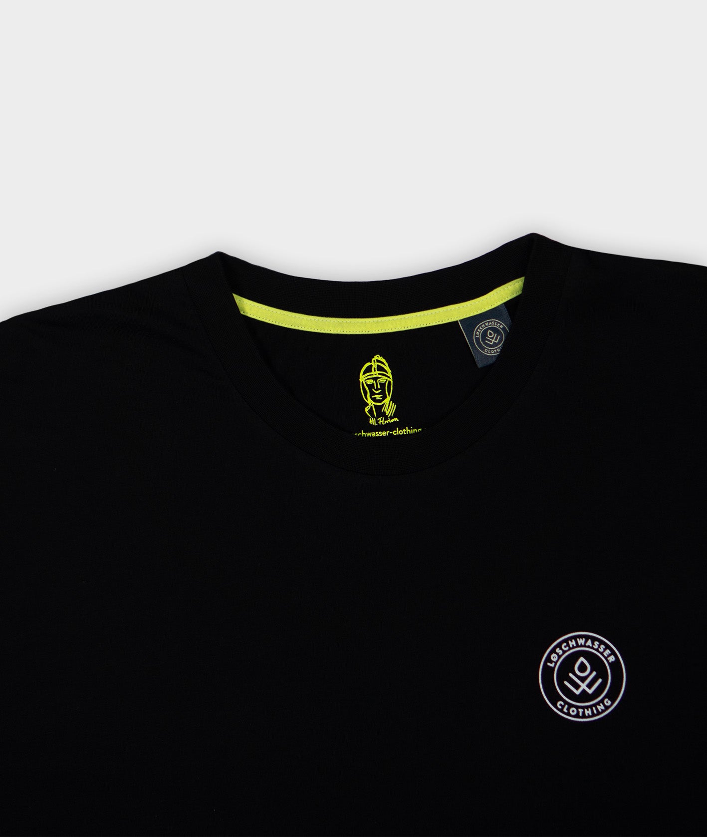 T-Shirt Gefahrendiamant - Unisex Schwarz