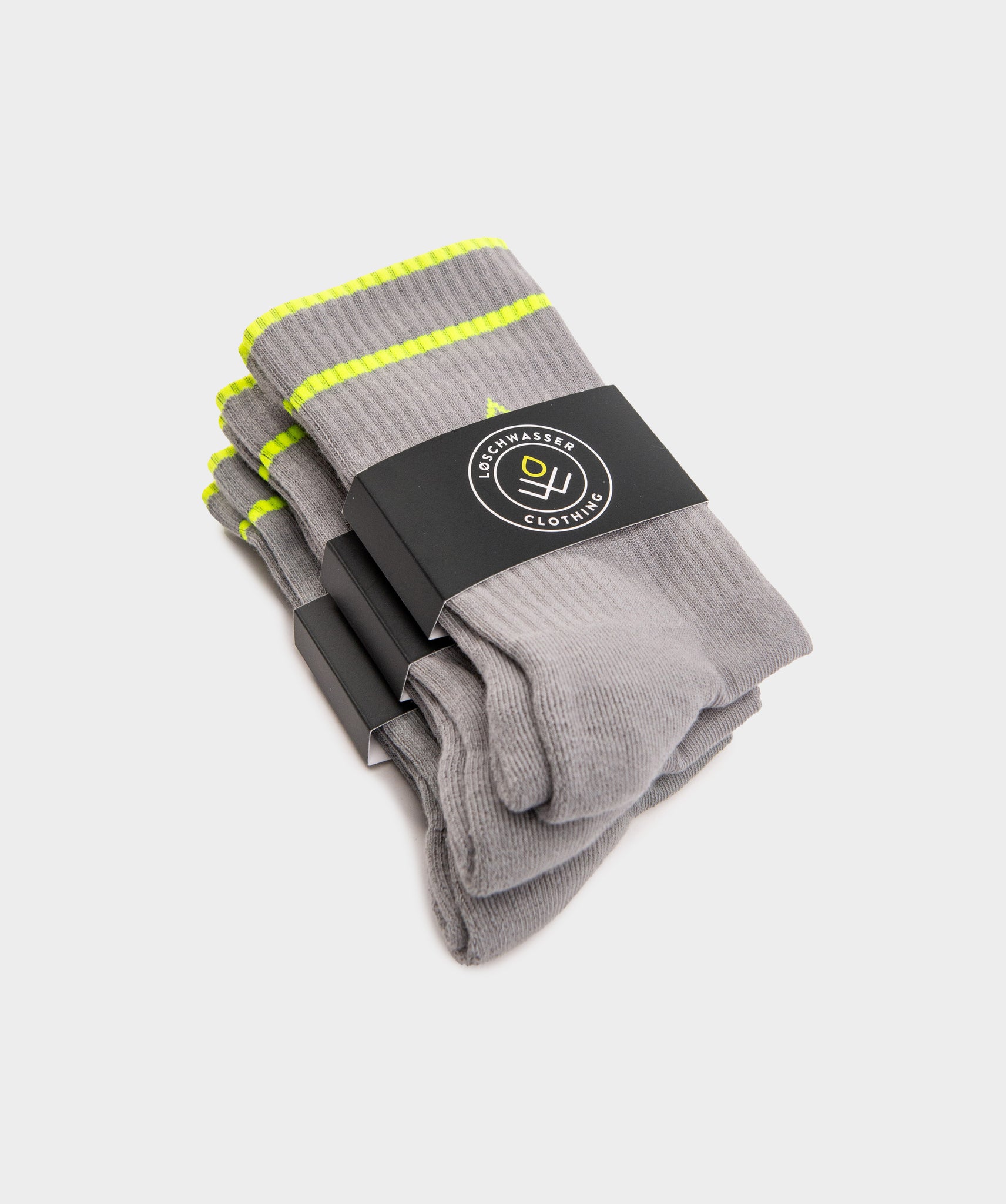 Socken Löschwasser Grau