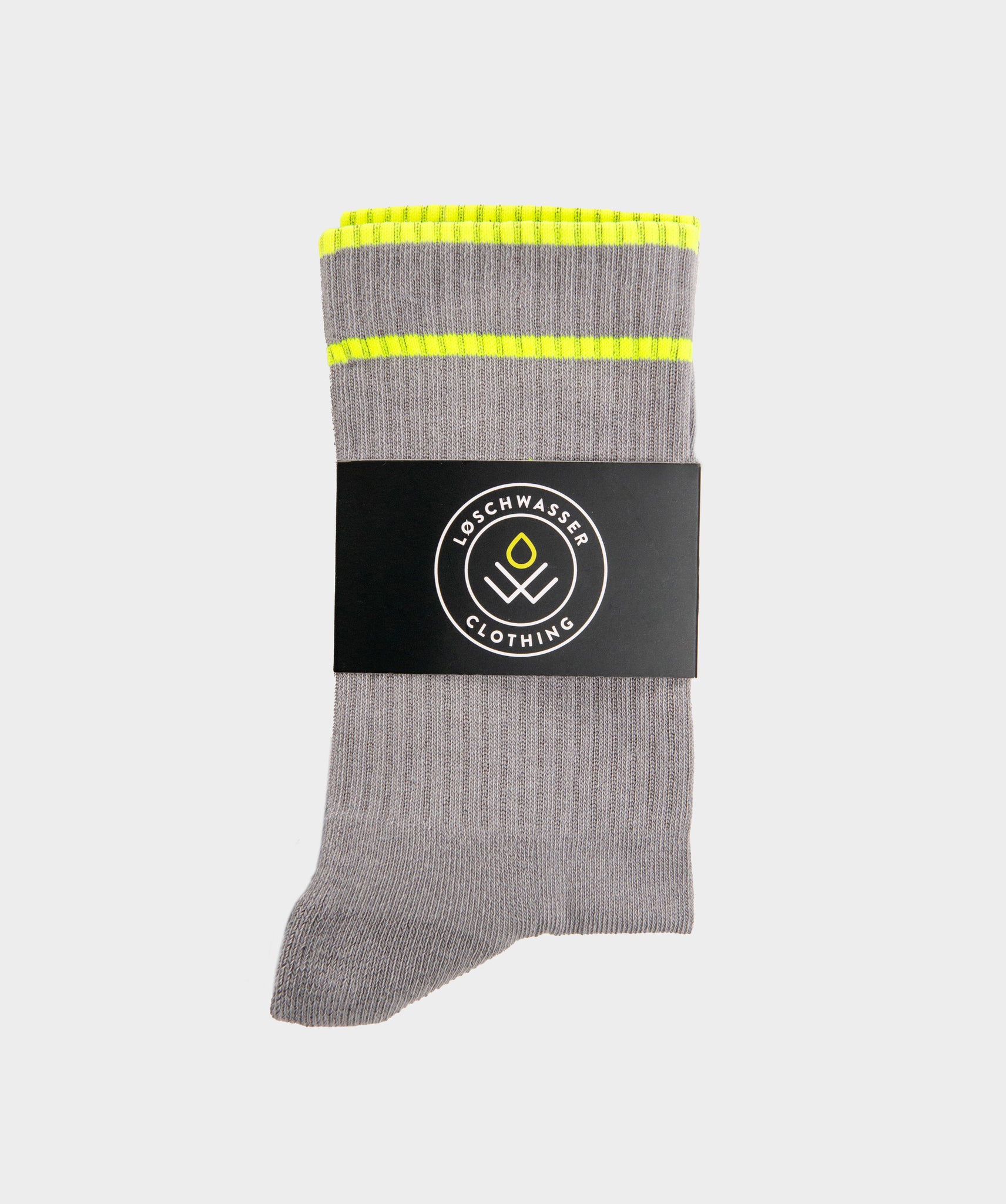 Socken Löschwasser Grau