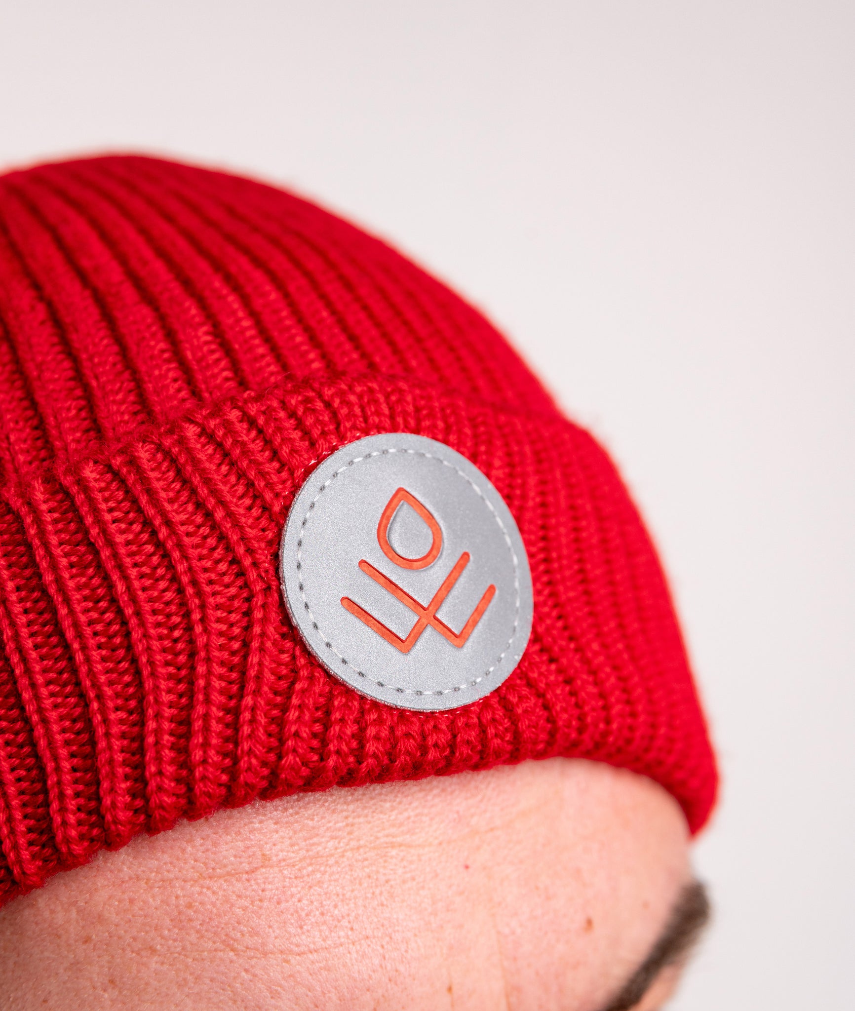 Beanie Löschwasser Rot