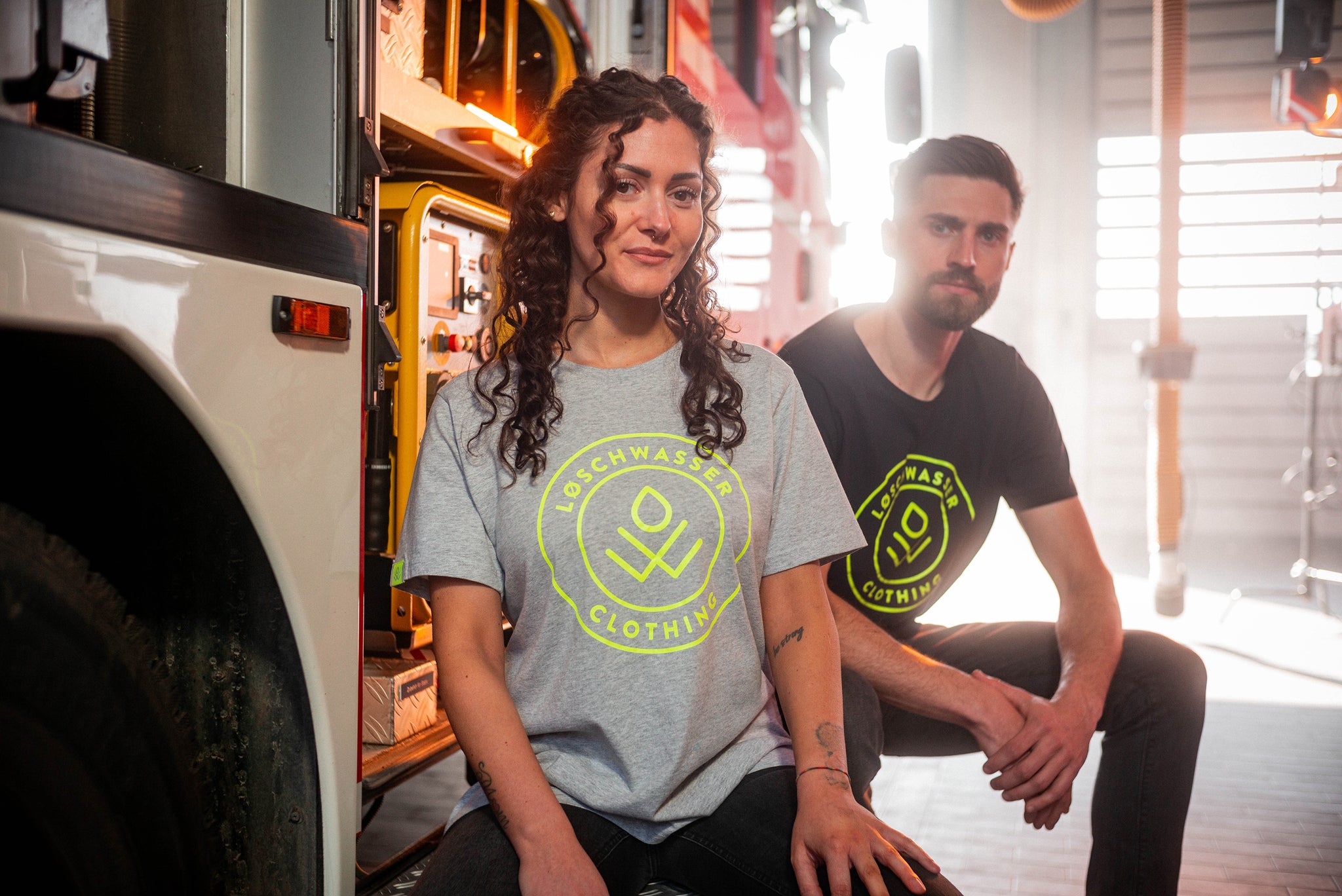 T-Shirt Löschwasser Logo - Unisex